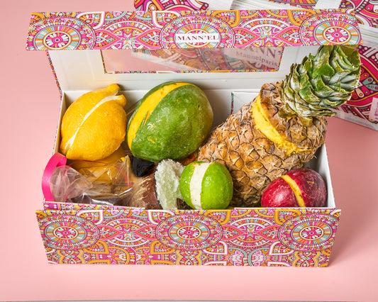 Corbeille de fruits givrés