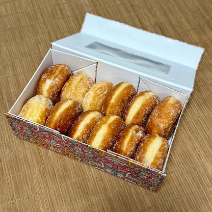 Coffret Hanouka – 12 Beignets Nature Artisanaux